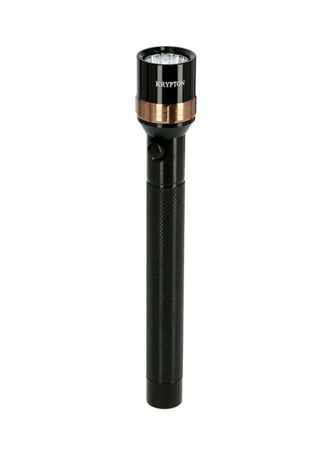 Krypton KNFL5120 Rechargeable LED Flashlight - Black/CopperTools & Home ImprovementsPortable design and compact size Long battery life Convenient to operate with simple switch Water and shock-resistant